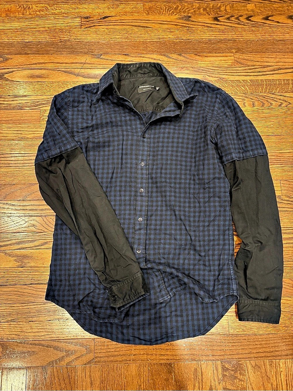 London Alexander Checkered Shirt Size Large